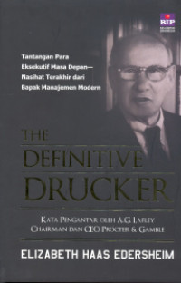 Image of The Definitive Drucker