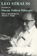 Studies in Platonic Political Philosophyh