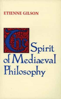 Image of The Spirit of Mediaeval Philosophy