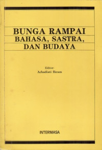 Bunga Rampai Bahasa, Sastra dan Budaya