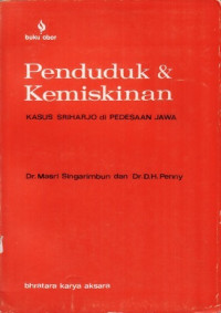 Penduduk dan Kemiskinan: Kasus Sriharjo di Pedesaan Jawa