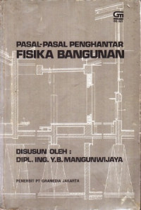 Pasal-pasal Penghantar Fisika Bangunan