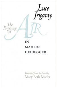 The Forgetting of Air In Martin Heidegger