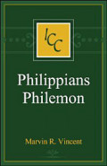 A Critical and Exegetical Commentary on the Epistles to the Phiippians and to Philemon