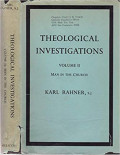 Theological Investigations Volume 2: Man In The Church