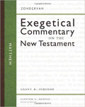 Matthew: Exegetical Commentary On The New Testament Volume 1