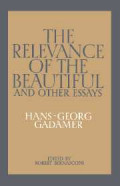 The Relevance of the Beautiful and Other Essays