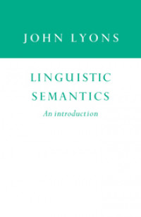 Linguistic Semantics: An Introduction