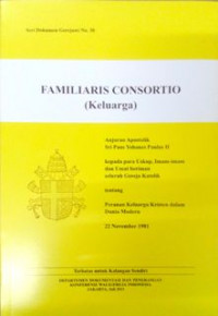 Familiaris Consortio (Keluarga)