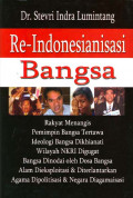 Re-Indonesianisasi Bangsa. Rakyat Menangis, Pemimpin Bangsa Tertawa, Ideologi Bangsa Dikhianati, Wilayah NKRI Digugat, Bangsa Dinodai…