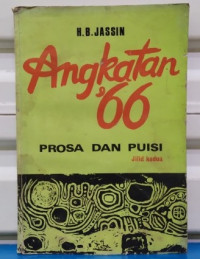 Angkatan 66: Prosa dan Puisi Jilid 2