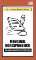 Mengenal Korespondensi: Bahasa Indonesia Kontemporer