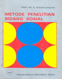 Image of Metode Penelitian Bidang Sosial