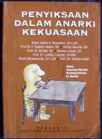 Penyiksaan Dalam Anarki Kekuasaan