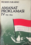 Amanat Proklamasi: Pidato Pada Ulang Tahun Proklamasi Kemerdekaan Indonesia Jilid 1 1945-1950