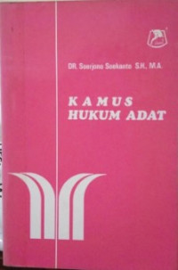 Kamus Hukum Adat