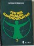 Teknik Analisa Kependudukan Jilid 2