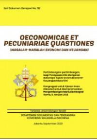 Oeconomicae Et Pecuniariae Quaestiones (Masalah-masalah Ekonomi dan Keuangan)