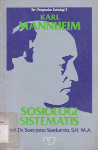 Sosiologi Sistematis: Karl Mannheim