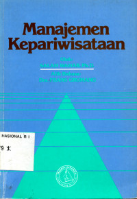 Image of Manajemen Kepariwisataan