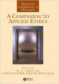 A Companion To Applied Ethics