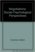 Negotiations: Social Psychological Perspectives