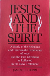 Jesus and The Spirit: A Study of the Religious and Charismatic Experience of Jesus and the First Christians as Reflected in the New Testament