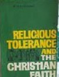 Religious Tolerance and The Christian Faith