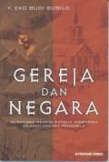 Gereja dan Negara: Hubungan Gereja Katolik Indonesia Dengan Negara Pancasila