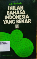 Inilah Bahasa Indonesia yang Beanr II