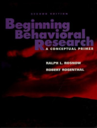 Beginning Behavioral Research : A Conceptual Primer