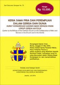 Image of Kerja Sama Pria dan Perempuan Dalam Gereja dan Dunia