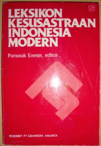 Leksikon Kesusastraan Indonesia Modern