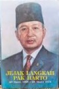 Jejak Langkah Pak Harto 28 Maret 1968-23 Maret 1973