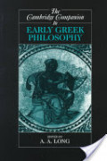 The Cambridge Companion to Early Greek Philosophy