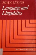 Language and Linguistics