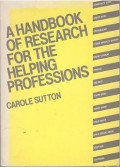 Handbook of Research for the Helping Professions