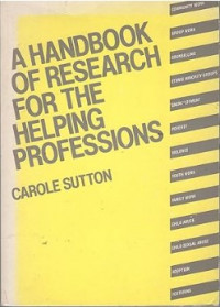 Handbook of Research for the Helping Professions