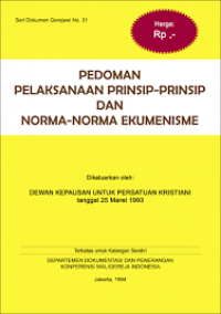 Pedoman Pelaksanaan Prinsip-prinsip dan Norma-norma Ekumenisme