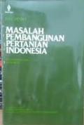 Masalah Pembangunan Pertanian Indonesia