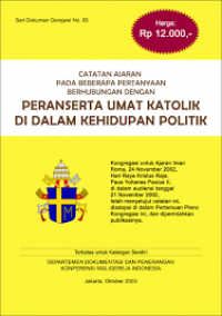 Image of Peranserta Umat Katolik Di Dalam Kehidupan Politik