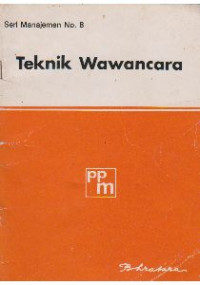 Teknik Wawancara