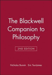 The Blackwell Companion to Philosophy.