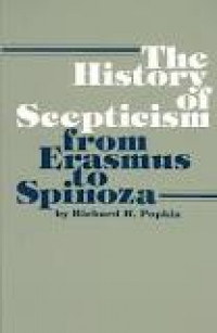 The History of Scepticism From Erasmus to Spinoza